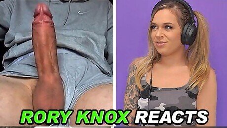 She Reacts featuring Rory Knox's solo smut